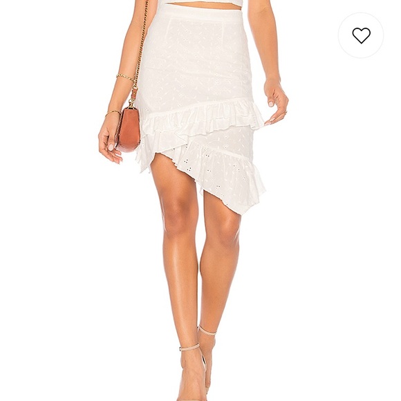 Lioness High Waisted Ruffle Skirt - Picture 1 of 7